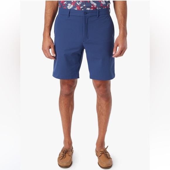 NWT Fair Harbor Compass Shorts Navy size 34 7 inch inseam Sustainable Quick-Dry - Picture 1 of 7